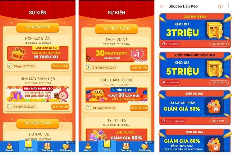 Chơi game Đập kẹo Shopee như thế nào? Hướng dẫn đổi quà trong game