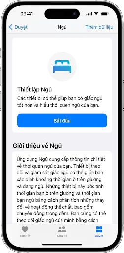 CHUẨN BỊ TẾT SANG: Ngủ ngon cùng ứng dụng SỨC KHỎE trên iPhone!