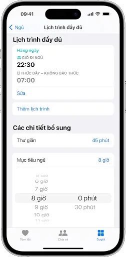 CHUẨN BỊ TẾT SANG: Ngủ ngon cùng ứng dụng SỨC KHỎE trên iPhone!