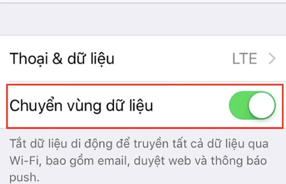 Chuyển vùng dữ liệu trên iPhone là gì? Làm thế nào để chuyển vùng dữ liệu trên iPhone?