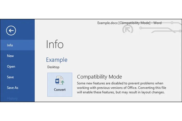 Compatibility Mode trong Microsoft Office là gì?