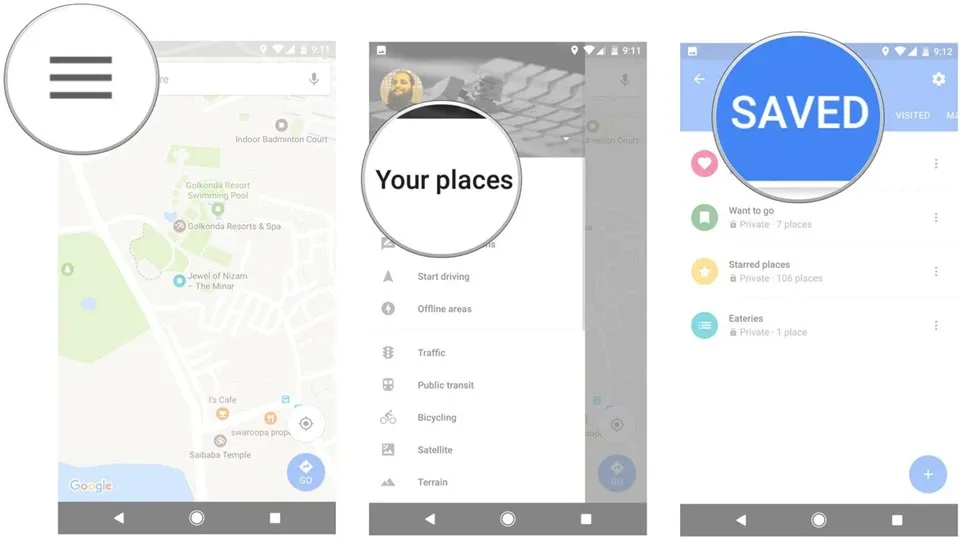 Cùng FPTShop tạo và chia sẻ danh sách địa điểm yêu thích trên Google Maps