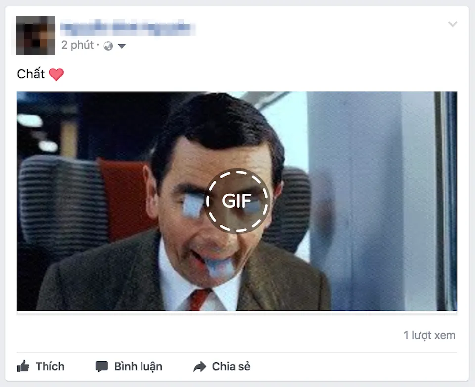 Cuối cùng thì người dùng đã có thể đăng trực tiếp ảnh GIF lên Facebook