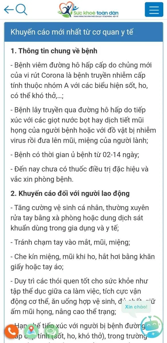 Đảm bảo an toàn trong mùa dịch với ứng dụng cập nhật tình hình dịch bệnh Corona