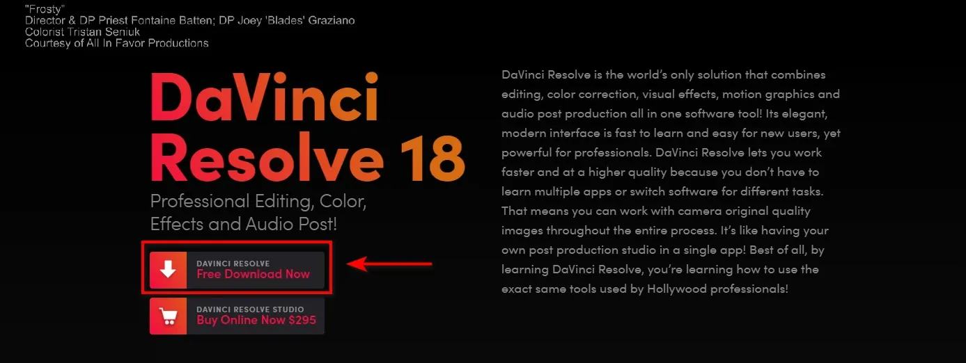 DaVinci Resolve: Cách tải và cài đặt để khám phá phần mềm chỉnh sửa video mạnh mẽ