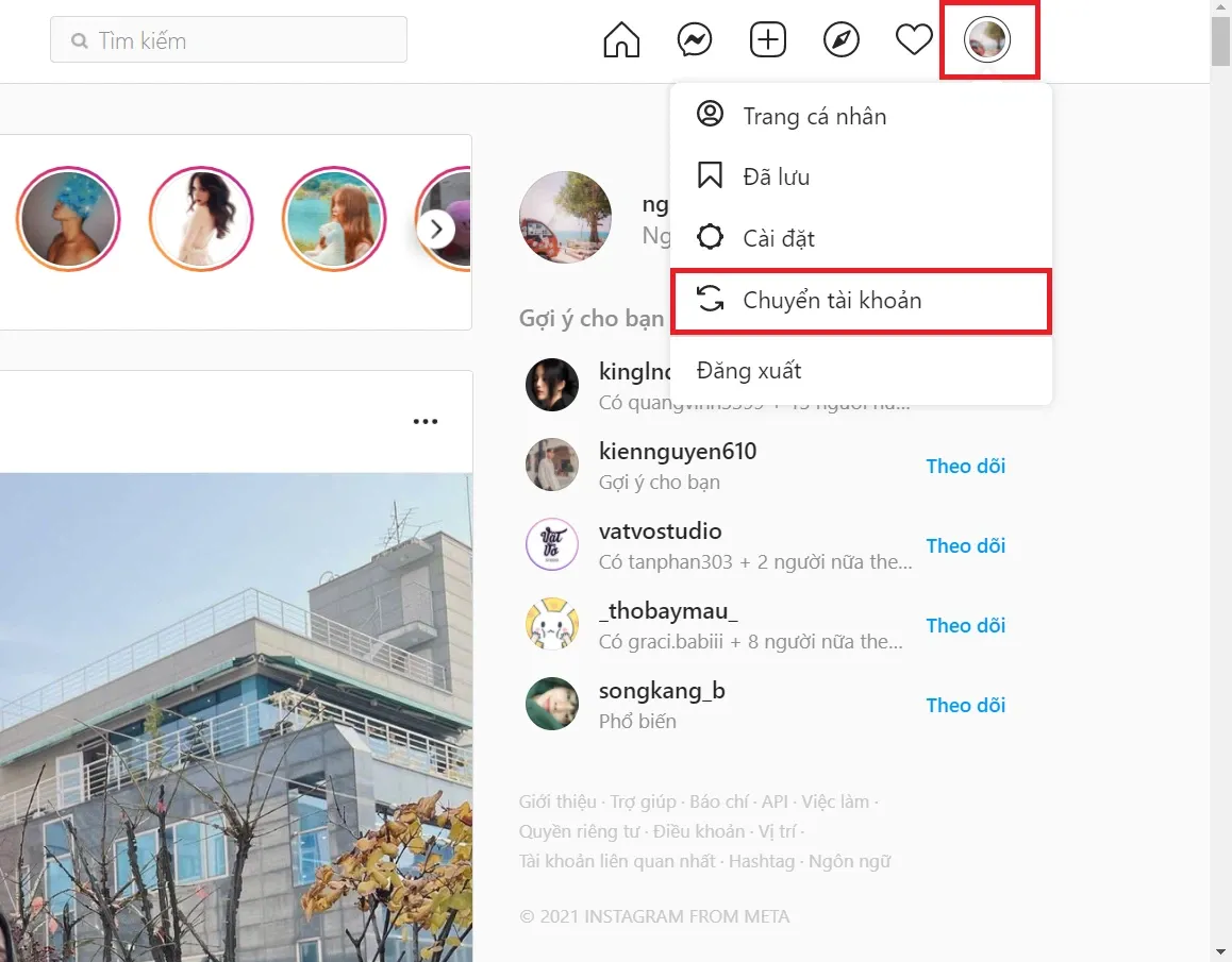 Đây là cách đăng nhập nhiều tài khoản Instagram trên cùng một thiết bị