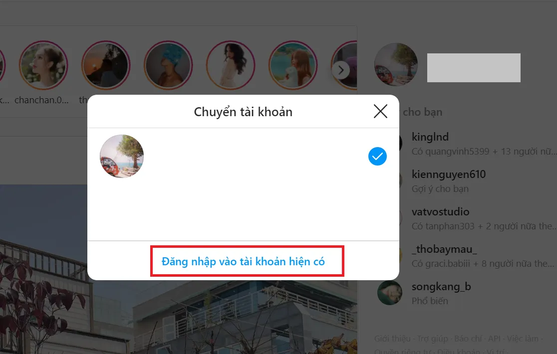 Đây là cách đăng nhập nhiều tài khoản Instagram trên cùng một thiết bị