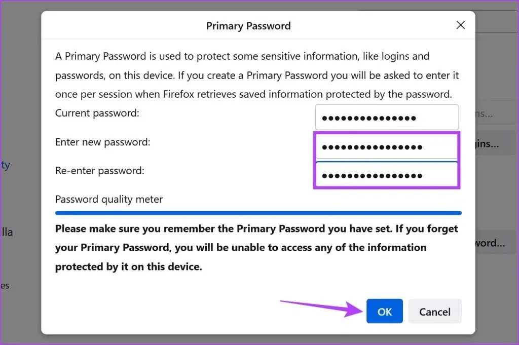 Đây là cách để bảo vệ mật khẩu đã lưu trong Firefox
