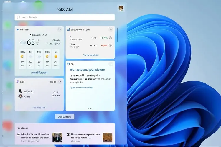 Đây là cách sử dụng Widget trên Windows 11 dành riêng cho bạn