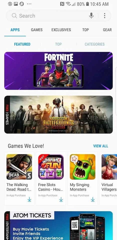 Đây là cách tải Fortnite siêu đơn giản dành cho smartphone Galaxy của Samsung