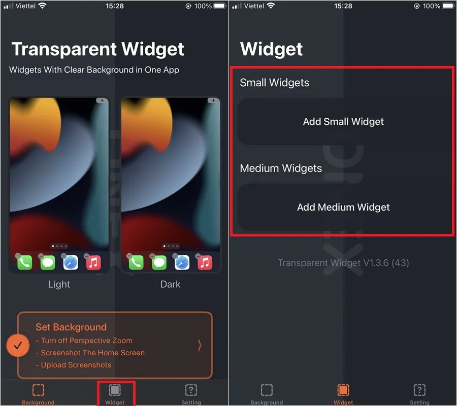 Đây là cách tạo widget trong suốt trên iPhone bạn không nên bỏ qua