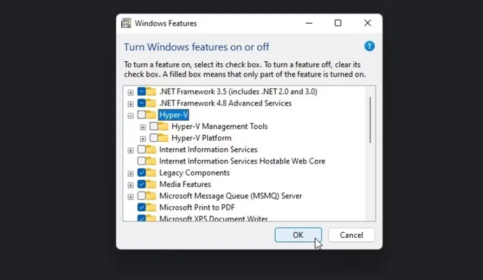Đây là cách tắt Hyper-V trong Windows 11 mà bạn nên thử