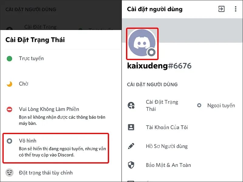 Đây là cách thay đổi trạng thái hoạt động trên Discord