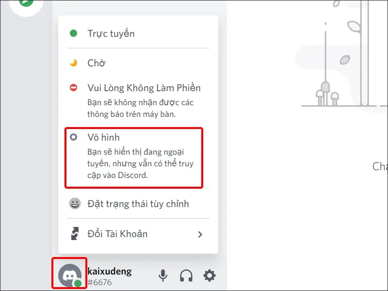 Đây là cách thay đổi trạng thái hoạt động trên Discord