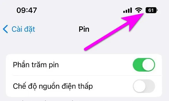 Đây là cách xem phần trăm pin iPhone không cần mở Control Center