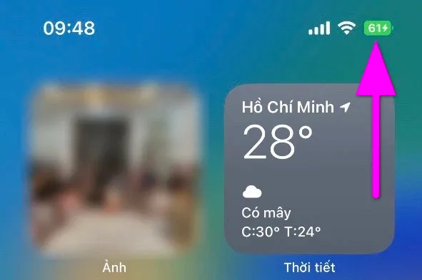 Đây là cách xem phần trăm pin iPhone không cần mở Control Center