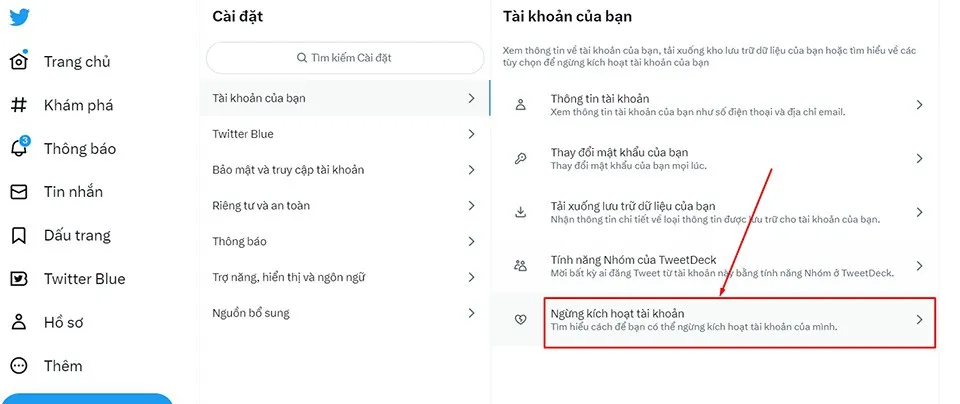 Đây là cách xóa tài khoản Twitter trên máy tính hoặc điện thoại dành cho bạn