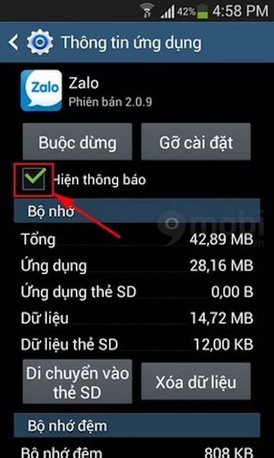 Đây là nguyên nhân gây ra lỗi không có thông báo Zalo trên điện thoại Samsung Galaxy S7