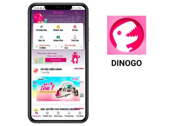 Dinogo là gì? Các tính năng chính của ứng dụng và những lưu ý khi dùng app mua vé online