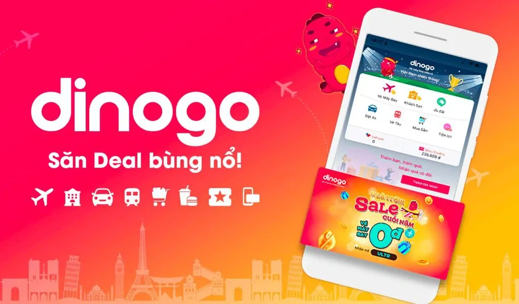 Dinogo là gì? Các tính năng chính của ứng dụng và những lưu ý khi dùng app mua vé online