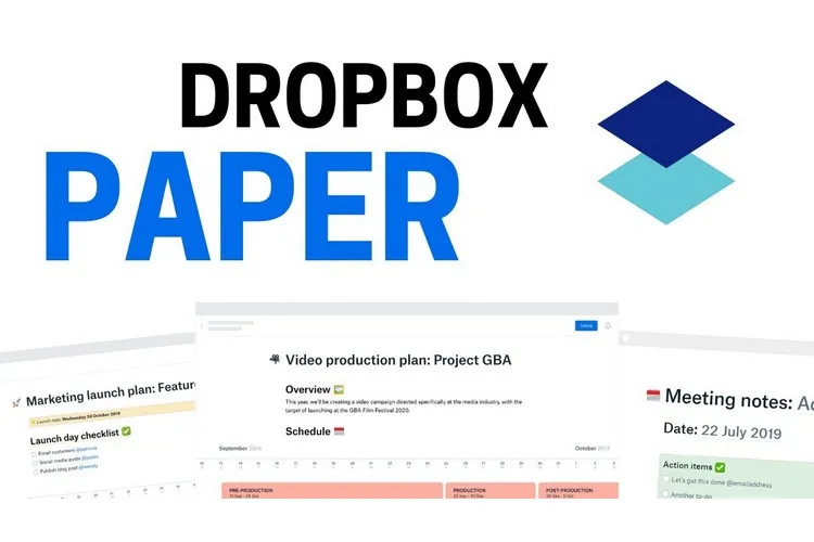 Dropbox Paper là gì và cách truy cập vào Dropdox Paper