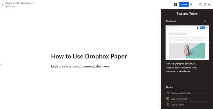 Dropbox Paper là gì và cách truy cập vào Dropdox Paper