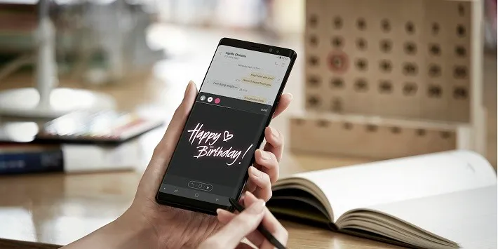 Đưa tính năng Live Message của Galaxy Note8 lên các smartphone Android