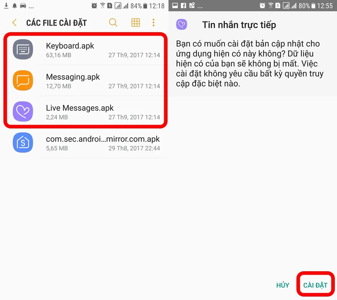 Đưa tính năng Live Message của Galaxy Note8 lên các smartphone Android