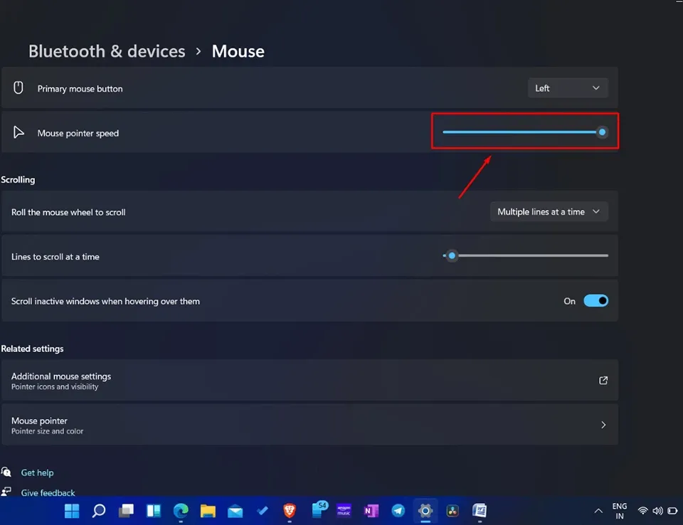 Đừng quên cập nhật hai cách chỉnh tốc độ chuột trong Windows 11 siêu đơn giản này