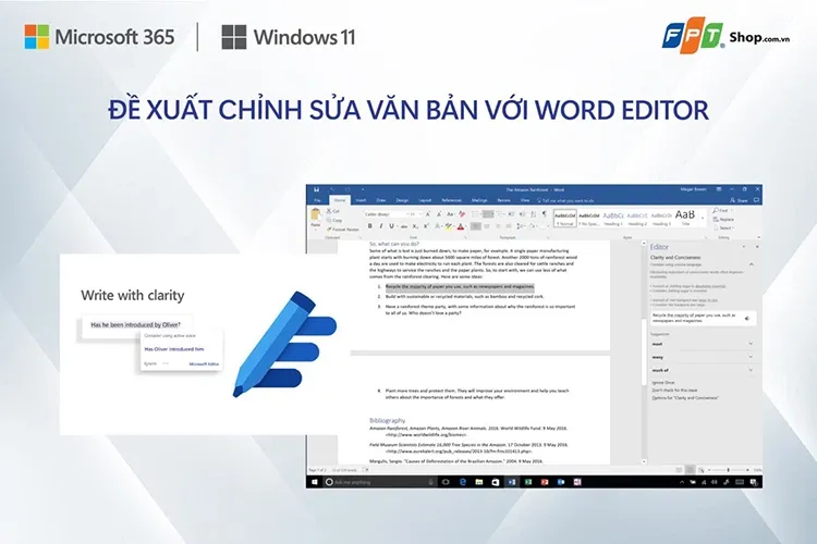 Dùng Word đã lâu, liệu bạn đã biết đến hai tính năng “đỉnh” là Editor và Dictate?