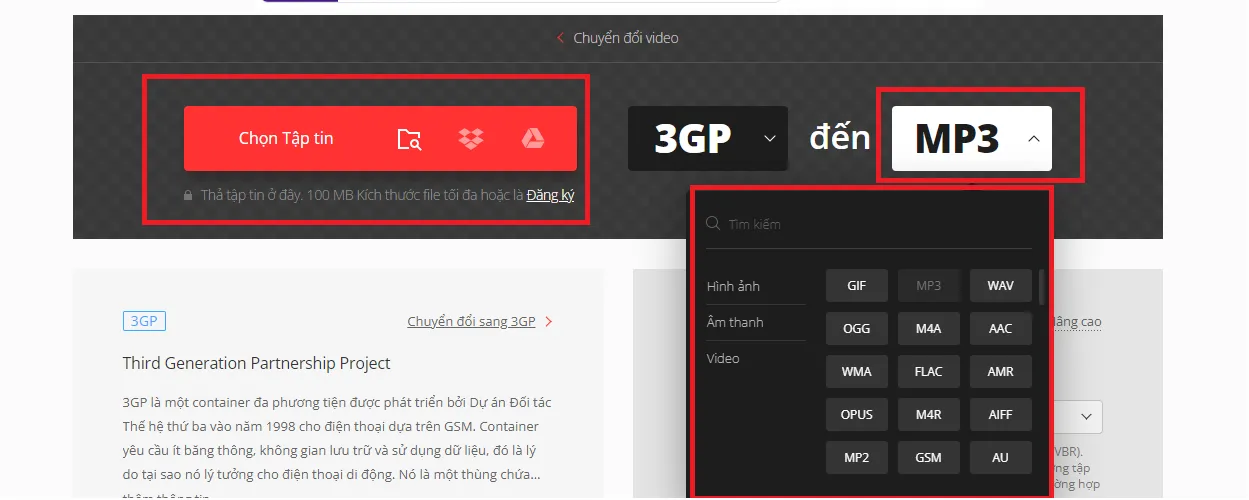 File 3GP là gì? Hướng dẫn mở và chuyển đổi file 3GP đơn giản