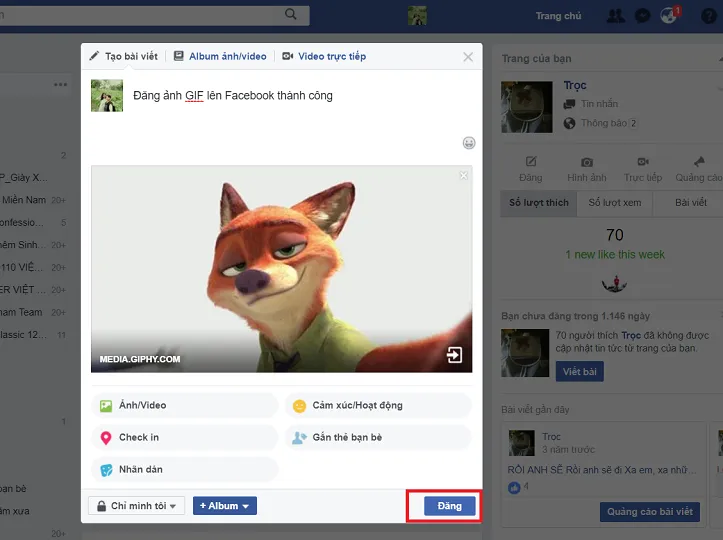 File Gif là gì? Hướng dẫn up ảnh gif lên Facebook đơn giản nhất