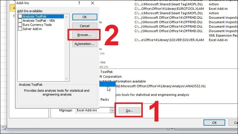 File XLL là gì? Những đặc điểm và cách mở tệp XLL trên Excel