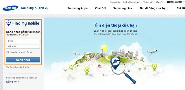 Find My Mobile là gì? Hướng dẫn kích hoạt và sửa dụng tính năng Find My Mobile Samsung