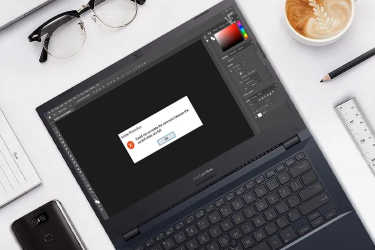 Fix lỗi The scratch disks are full trong Photoshop mới nhất