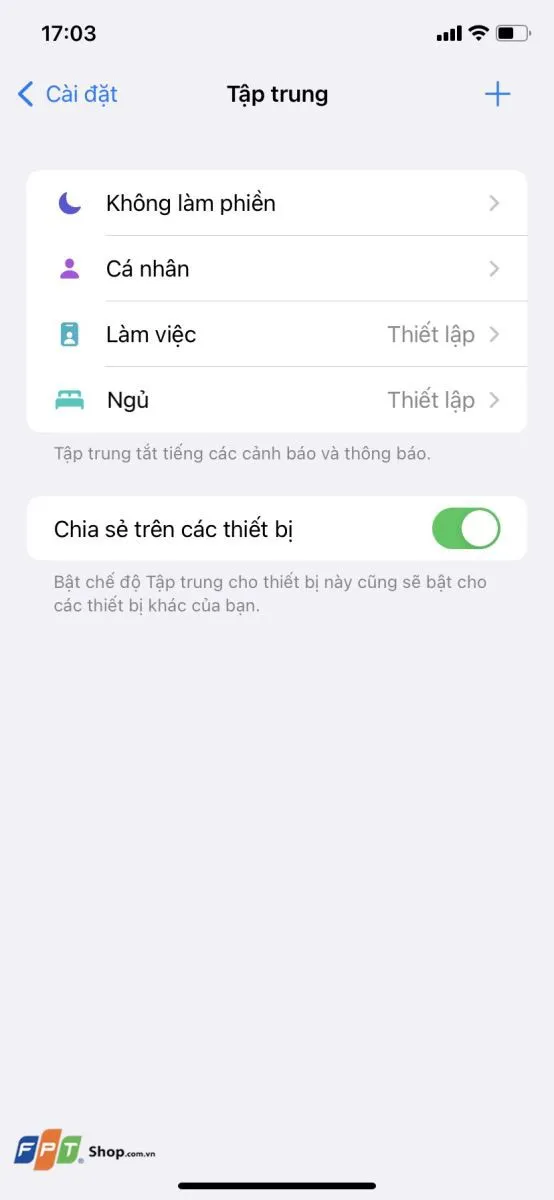 Focus Mode là gì? Cách sử dụng Focus Mode trên iOS 15