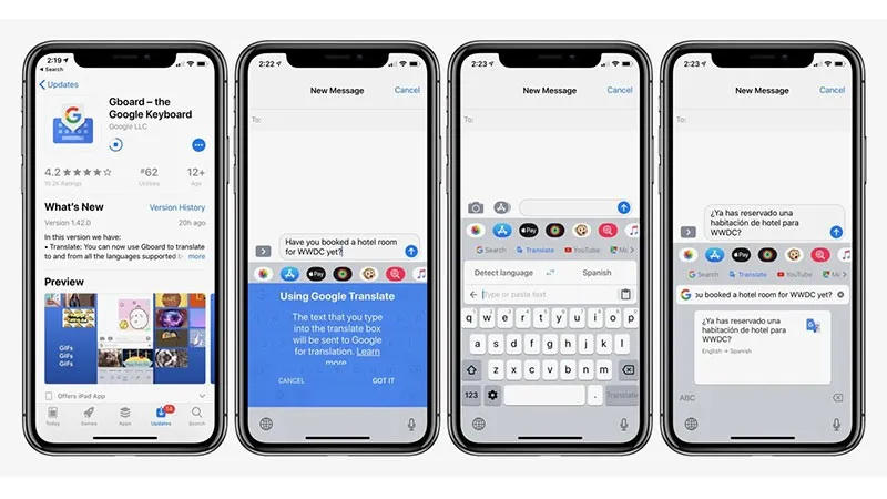 Gboard cho iOS đã hỗ trợ dịch văn bản: Đây là cách sử dụng