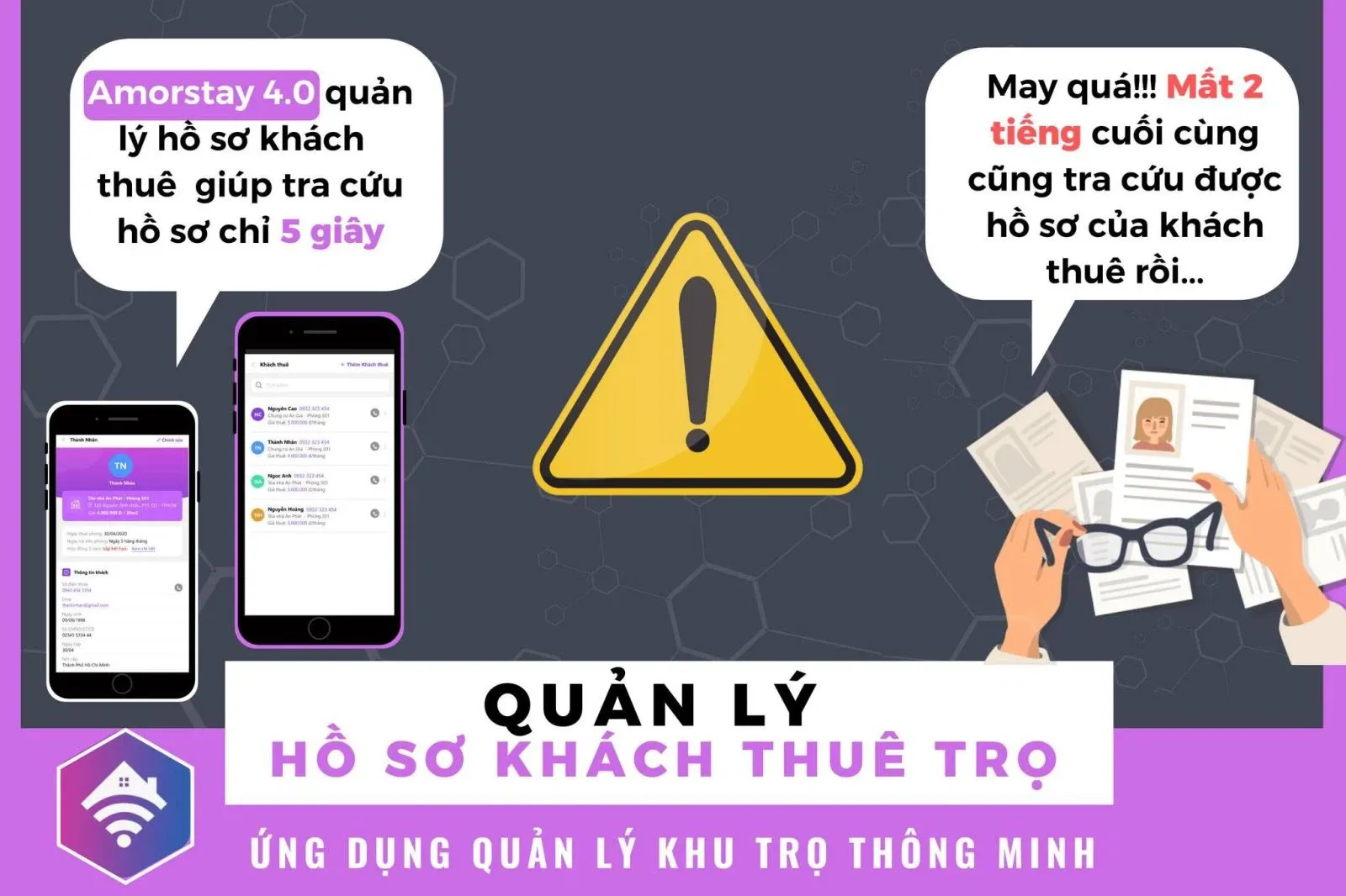 Giải quyết vấn đề của hơn 3000 chủ nhà với Amorstay 4.0