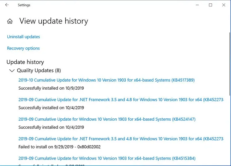 Gỡ bỏ các bản cập nhật Windows 10 thủ công bằng 5 cách đơn giản