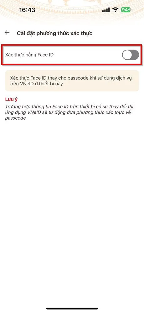 Gợi ý cách dùng Face ID để thay thế passcode trên VNeID cực tiện lợi bạn nên thử