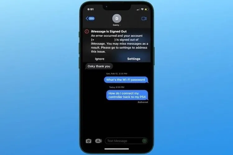 Gợi ý cách khắc phục lỗi iMessage is Signed Out trên iPhone cực đơn giản cho bạn