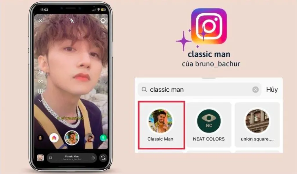 Gợi ý top filter Instagram đẹp cho nam, cách tìm filter nhanh và lưu ý khi sử dụng