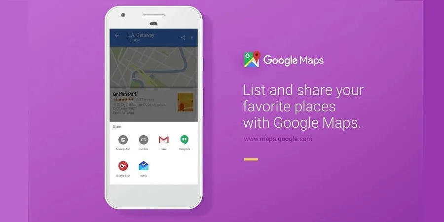 Google Maps sẽ ra mắt tính năng mới – Follow và Share