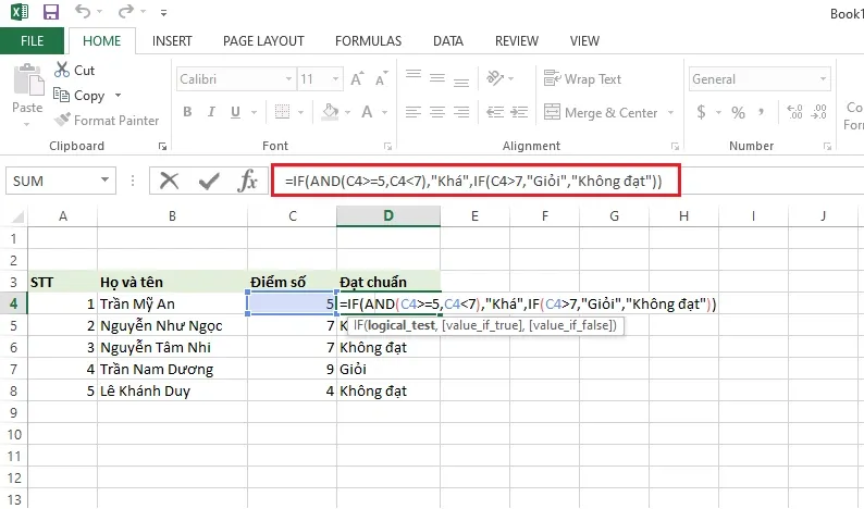 Hàm IF trong Excel là gì? Hướng dẫn chi tiết cách sử dụng hàm IF