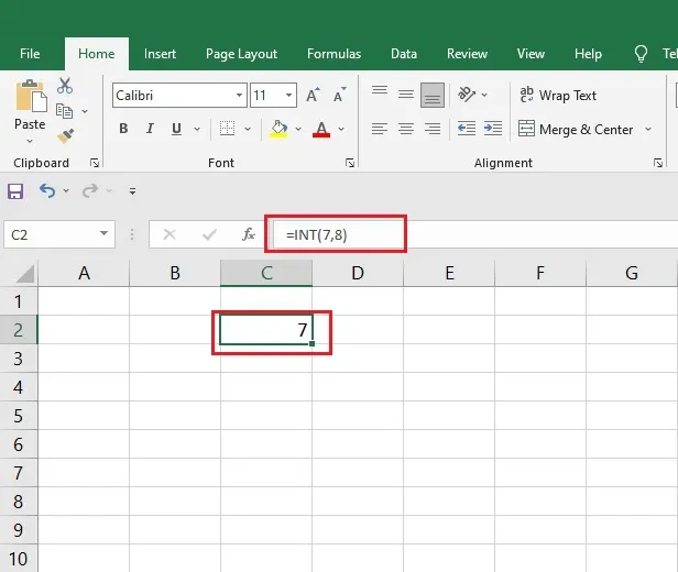 Hàm INT trong Excel là gì? Hướng dẫn dùng hàm INT lấy phần nguyên đơn giản nhất