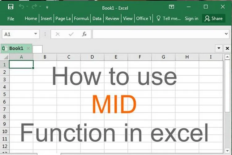 Hàm MID trong Excel là gì? Cách sử dụng hàm MID trong thực tế