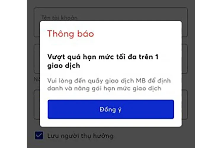 Hạn mức chuyển khoản MBBank là bao nhiêu? Hướng dẫn cách cài đặt hạn mức chuyển tiền MBBank