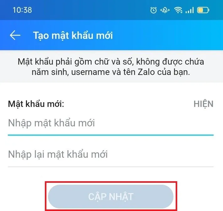 Học lỏm cách lấy lại mật khẩu Zalo bằng username siêu dễ