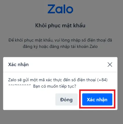 Học lỏm cách lấy lại mật khẩu Zalo bằng username siêu dễ