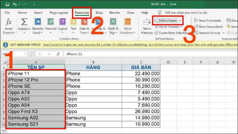 Học ngay cách tạo List trong Excel (Drop List) chi tiết từ A – Z mà bạn nên biết